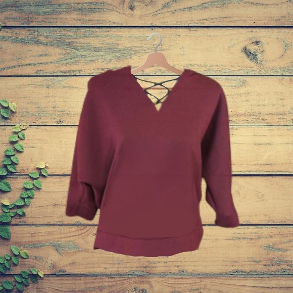 AVIA magenta cropped hoodie - Picture 3 of 4